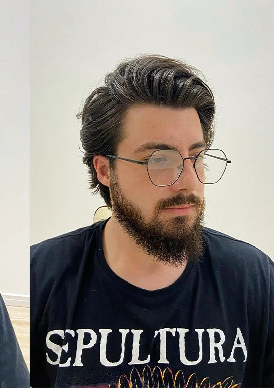 O mesmo cliente depois da consultoria de imagem.